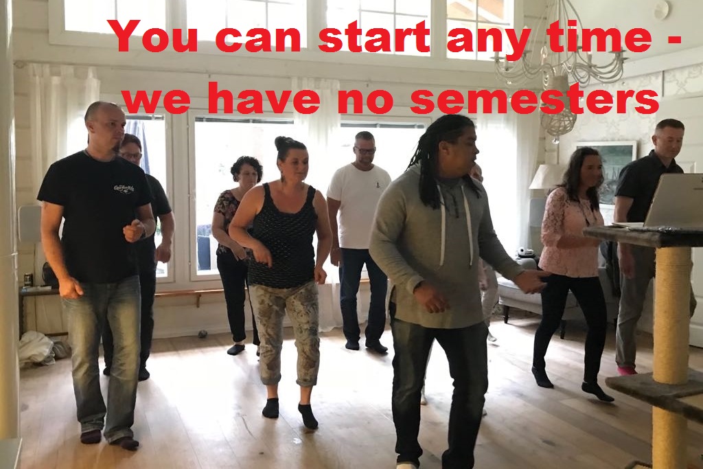 No semesters - you can start any time
